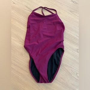 Jolyn Cabernet Brandon swimsuit size 30